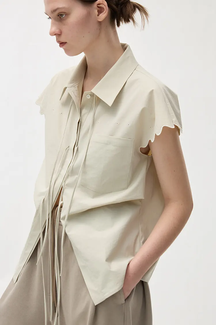 Women's embroidered Casual Blouse